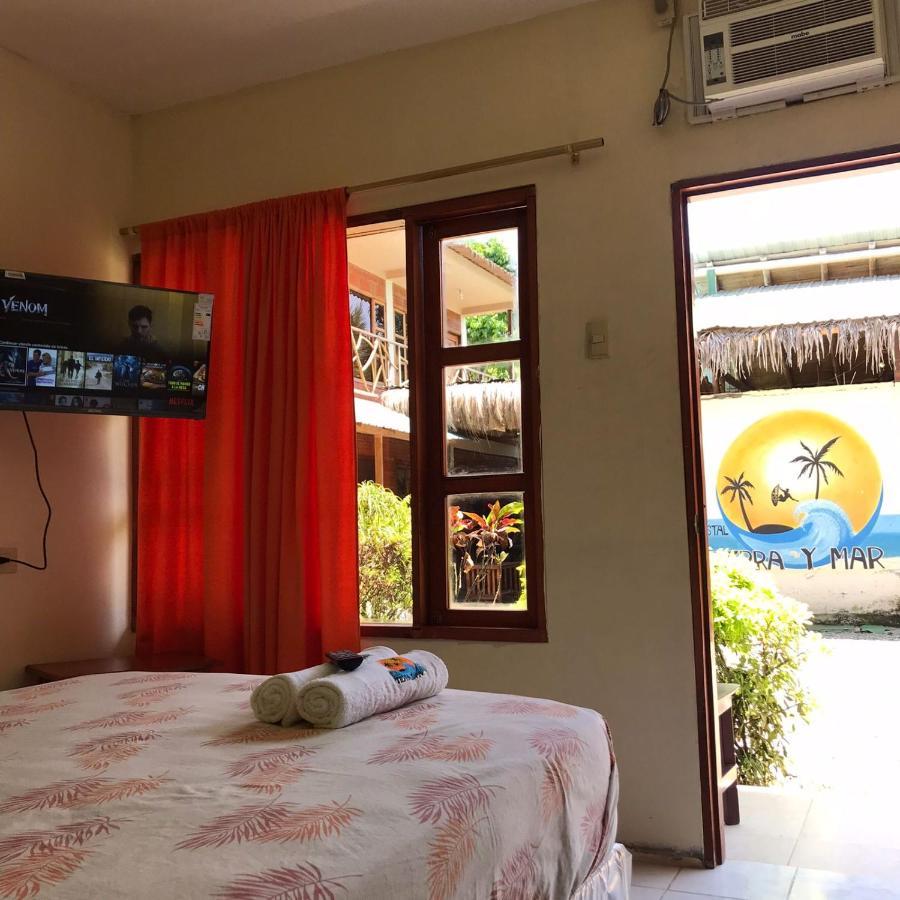 Hostal Tierra Y Mar Montañita Eksteriør bilde