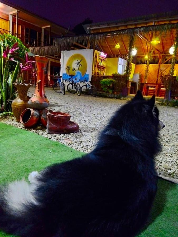 Hostal Tierra Y Mar Montañita Eksteriør bilde